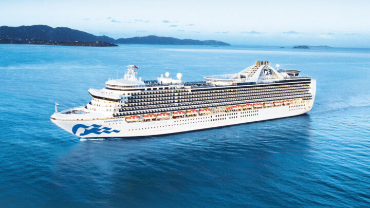 Bigger than ever: this time Brisbane, Sydney, Melbourne, Adelaide and Perth passengers will all have the chance to circumnavigate the country. (Image source: Princess Cruises)